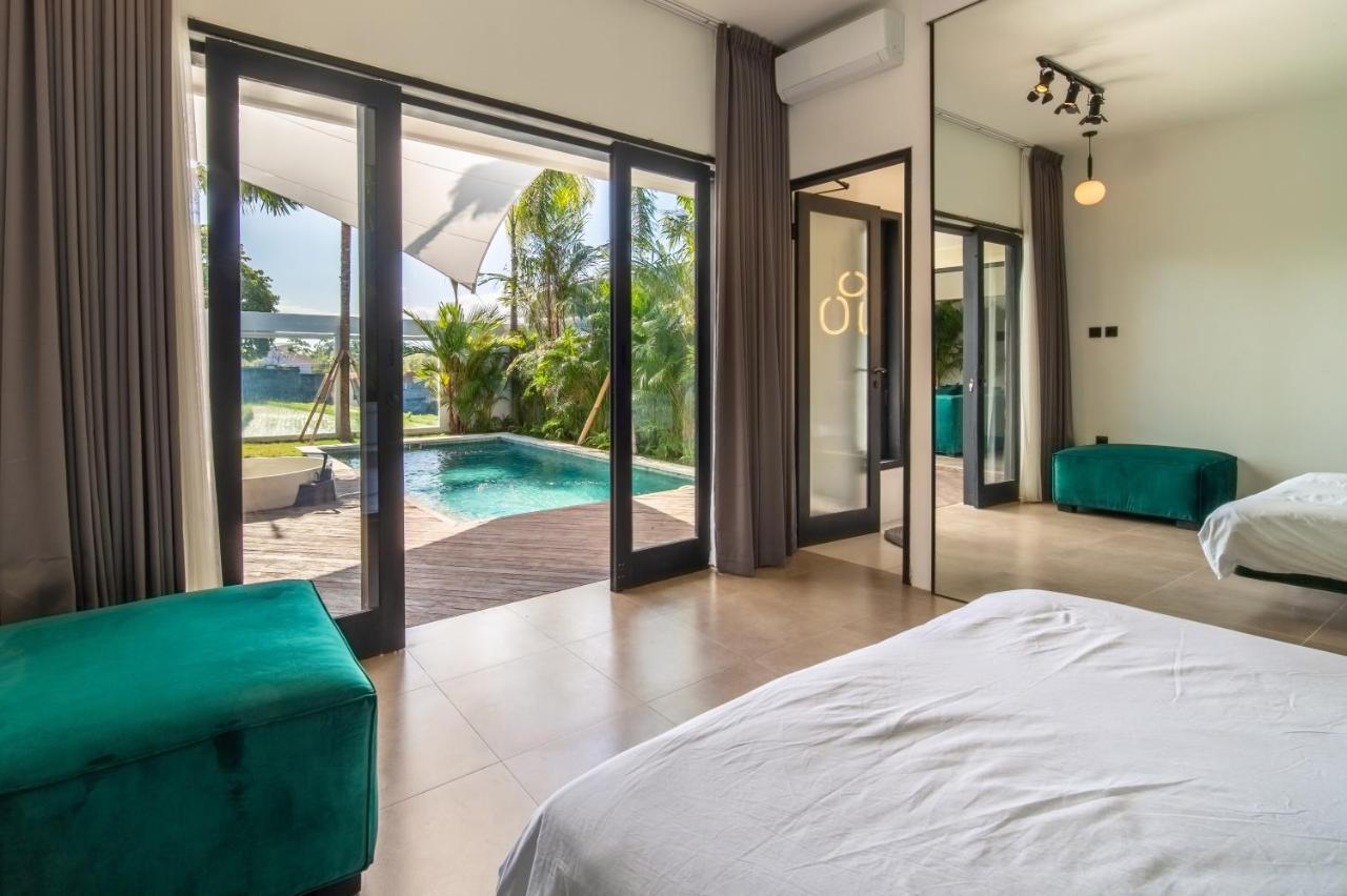 Rice Field View With Sauna Projector And Jacuzzi Unique Design Canggu  Exterior photo